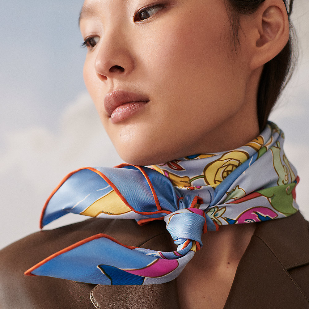 Mille et Un Lapins scarf 90 | Hermès Mainland China